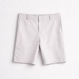 Zella Men's Flat Front Golf Shorts in Grey Moonbeam Performance W 36 Inseam 9in